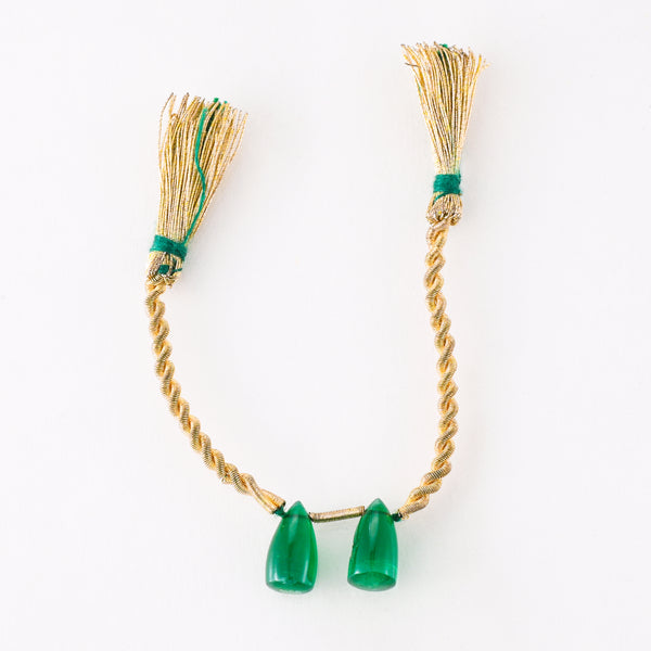 Natural Emerald Goshwara Drops
