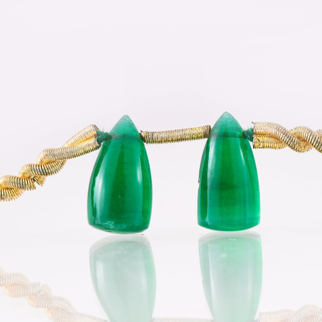 Natural Emerald Goshwara Drops
