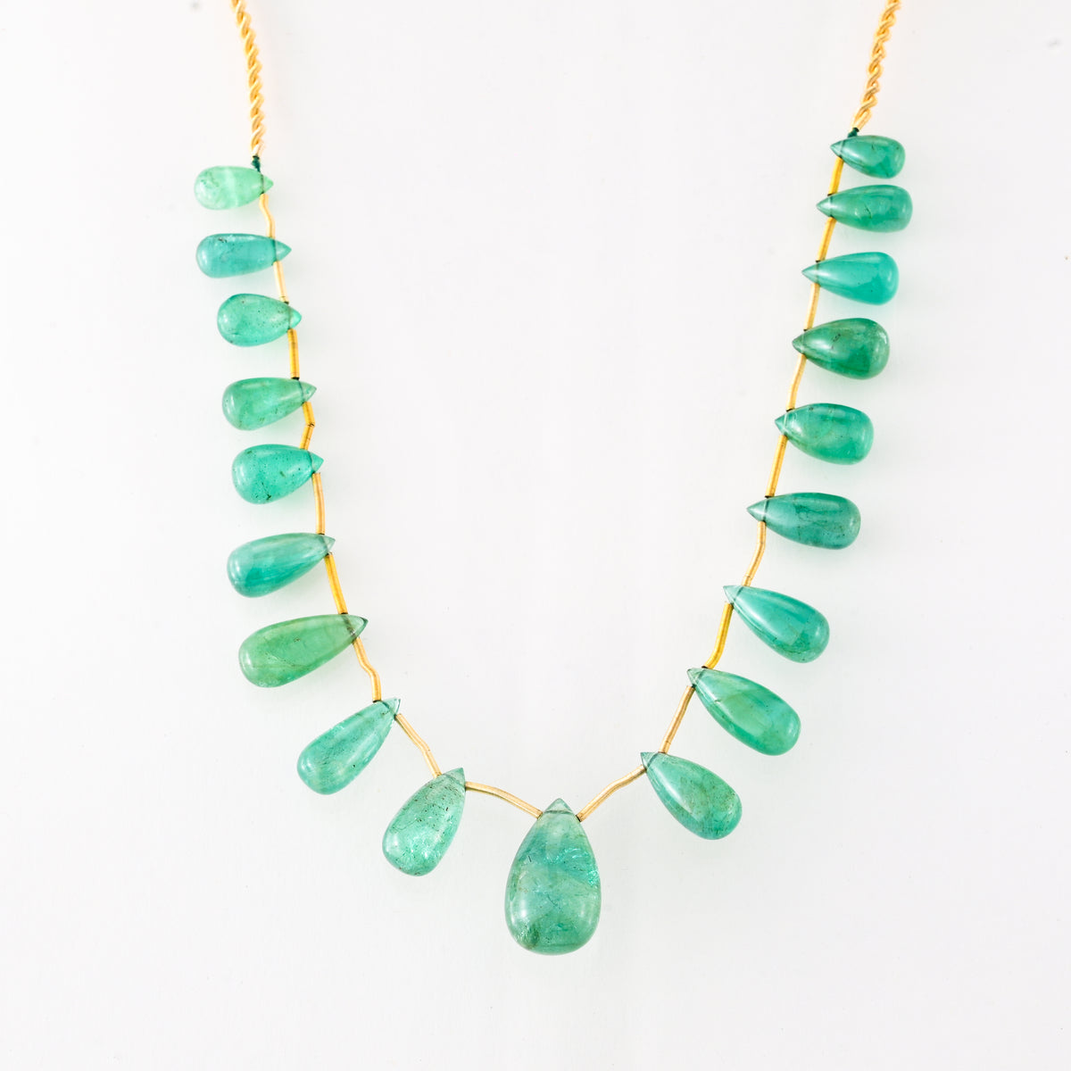 Emerald Teardrop Goshwara Strand