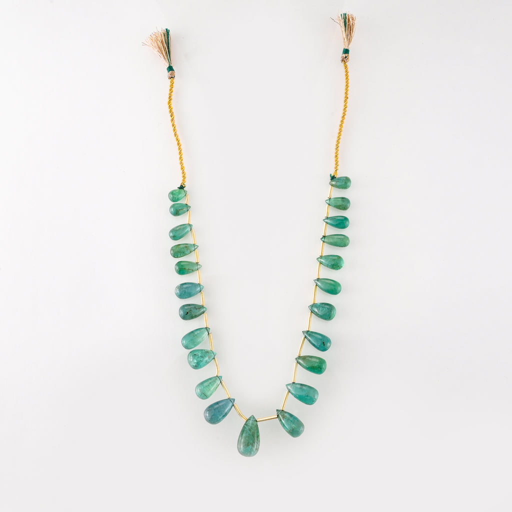 Emerald Teardrop Goshwara Strand