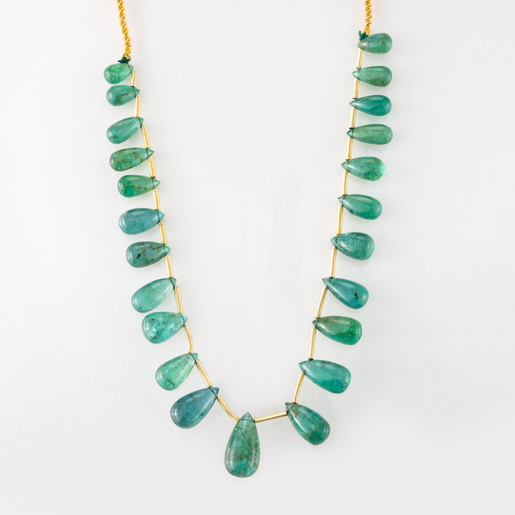 Emerald Teardrop Goshwara Strand