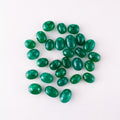 Emerald Organic Oval Cabochons