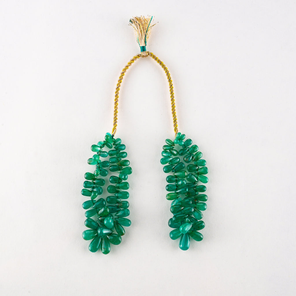 Natural Emerald Bead Goshwara